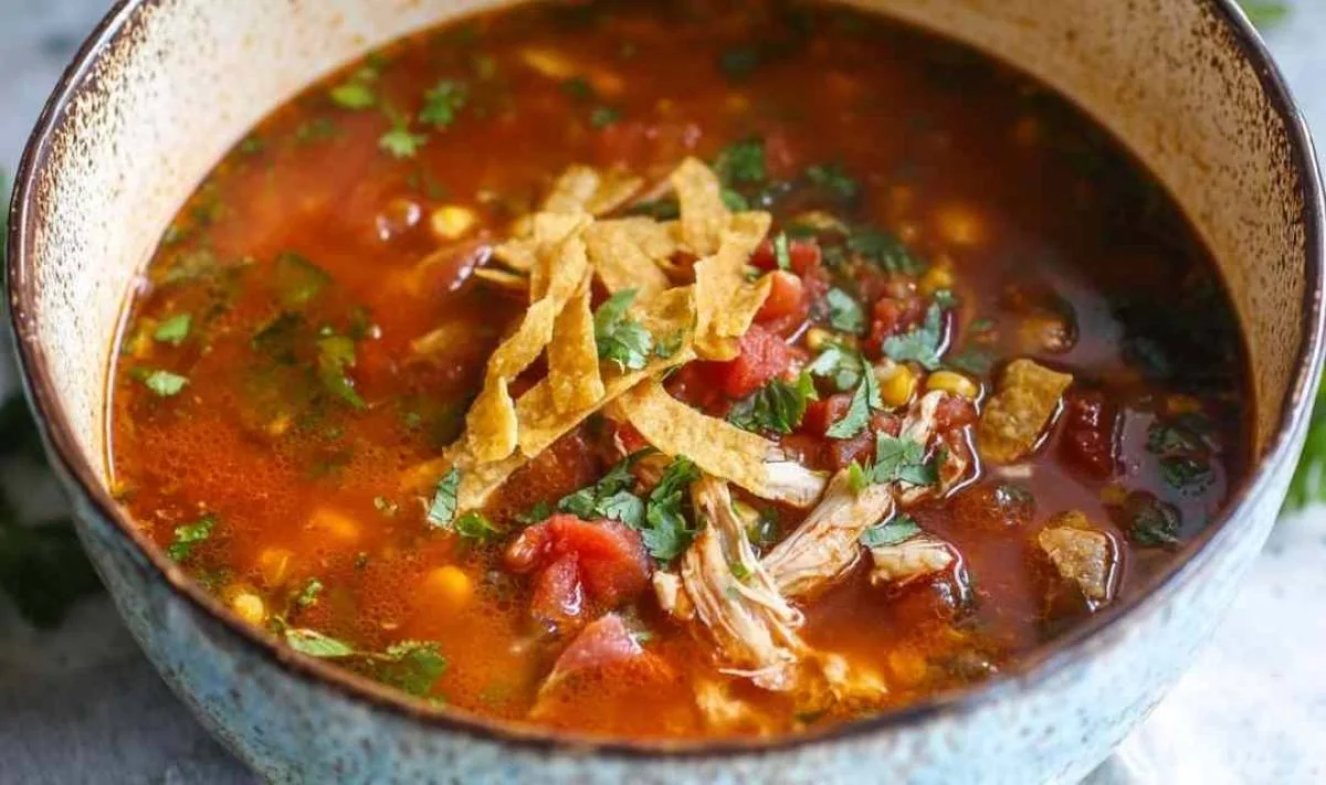 Easy Chicken Tortilla Soup
