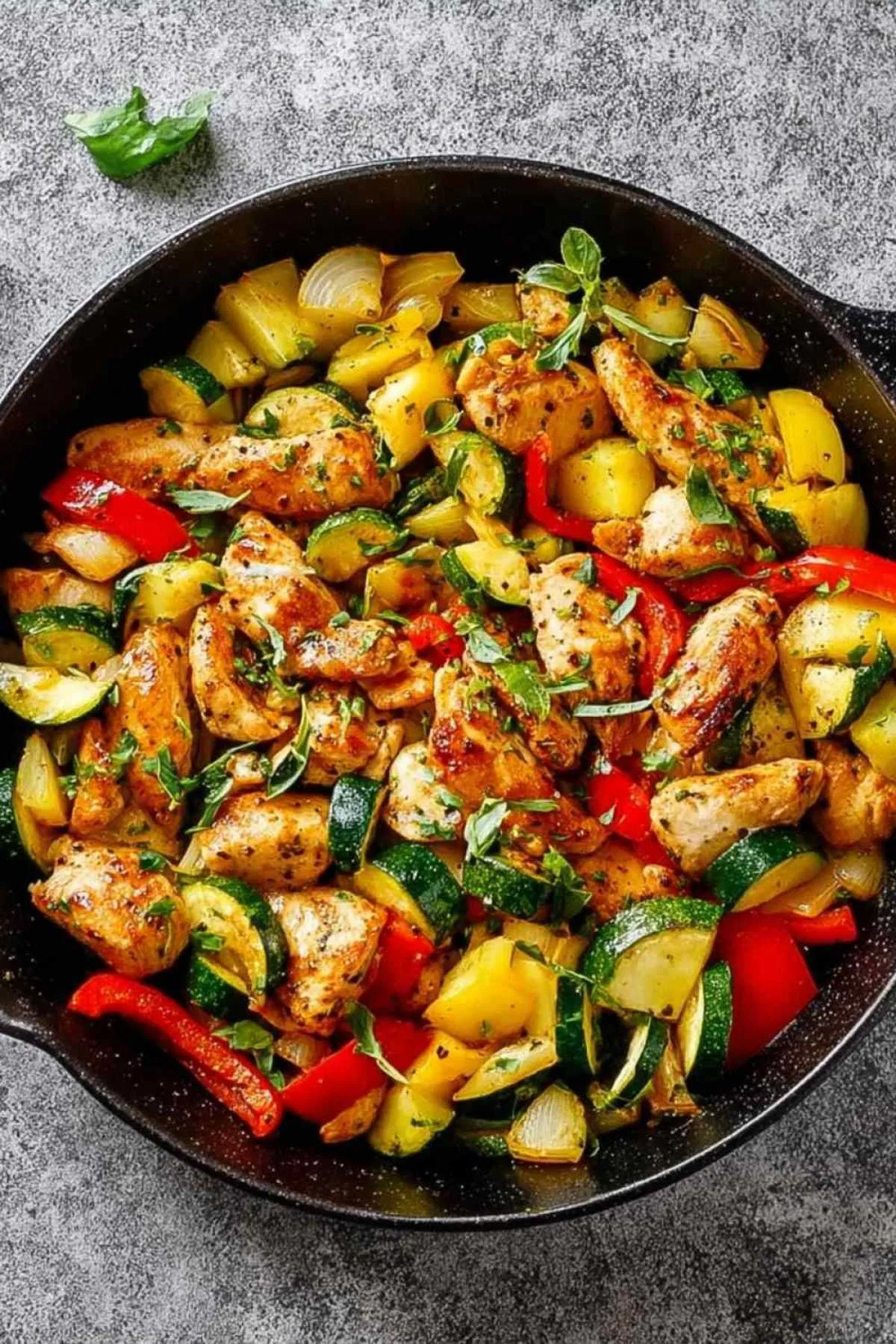 Easy Chicken and Vegetables Skillet Recipe - One-Pan Dinner in 30 Minutes