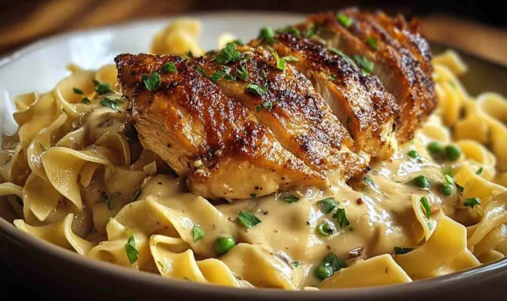 Easy Chicken with Buttered Noodles Recipe - Comforting Family Dinner in 30 Minutes