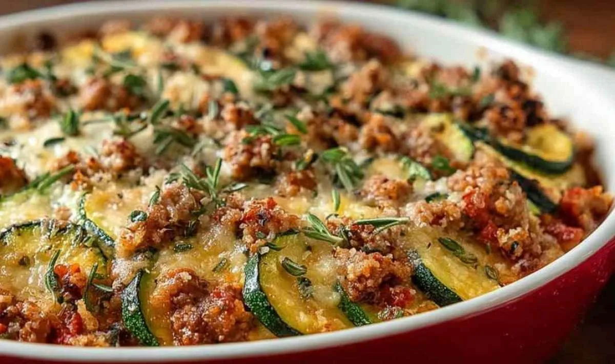 Ground Turkey Zucchini Casserole: Healthy Comfort Food