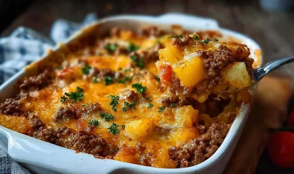 Hobo Casserole Ground Beef Hearty Comfort in Every Layered Bite