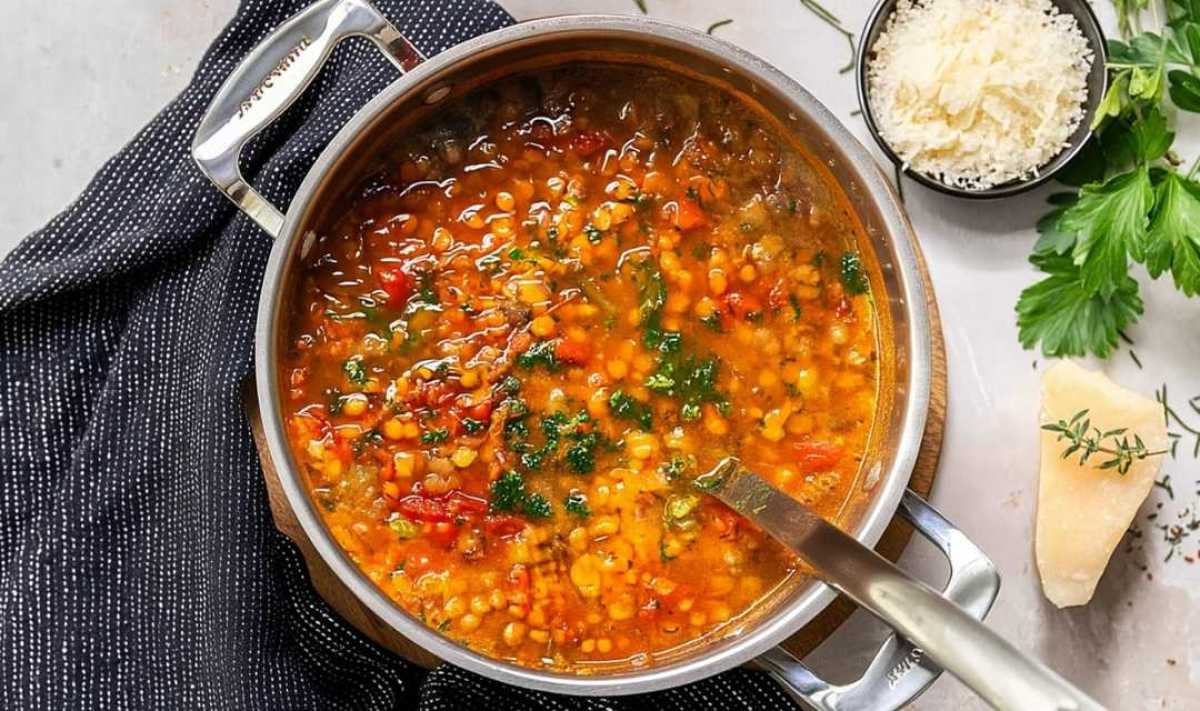 Italian Lentil Soup – Simple & Hearty