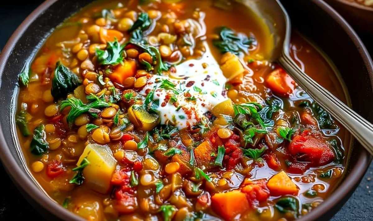 Quick Mediterranean Lentil Soup – 30 Minute One-Pot Wonder