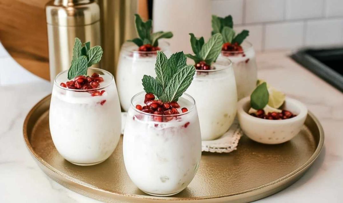 White Christmas Mojito – Festive & Fresh
