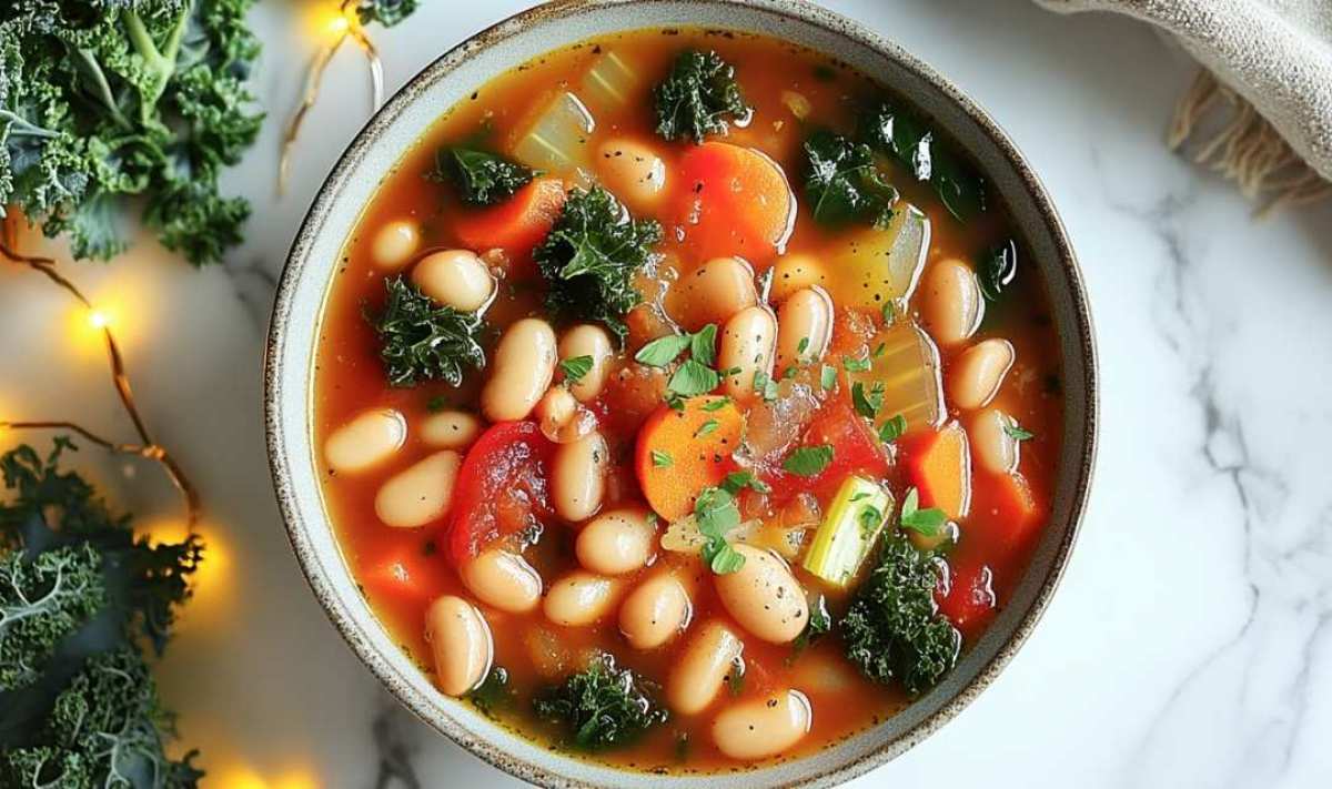Winter Minestrone Soup in 30 Minutes