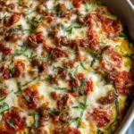 Zucchini Pizza Casserole Low-Carb Comfort Your Family Will Crave