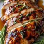 Balsamic Baked Chicken Breast Simple 40-Minute Tender Recipe