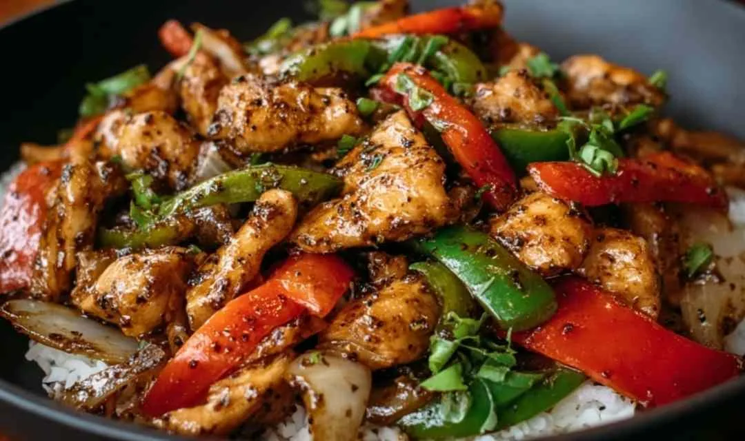 Black Pepper Chicken