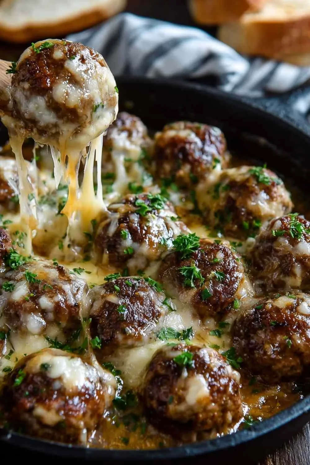 Cheesy French Onion Meatballs Comfort Food Made Easy