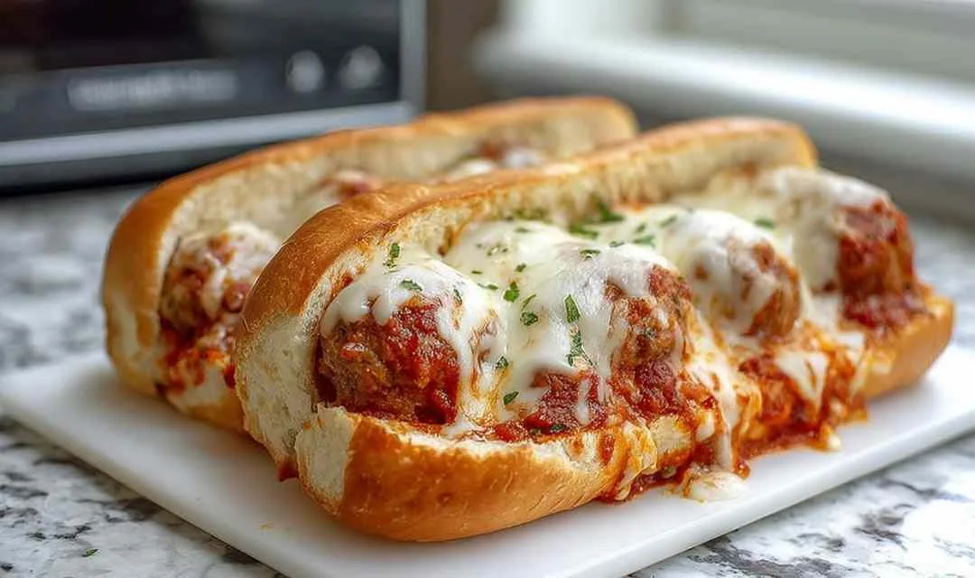 Cheesy Meatball Subs