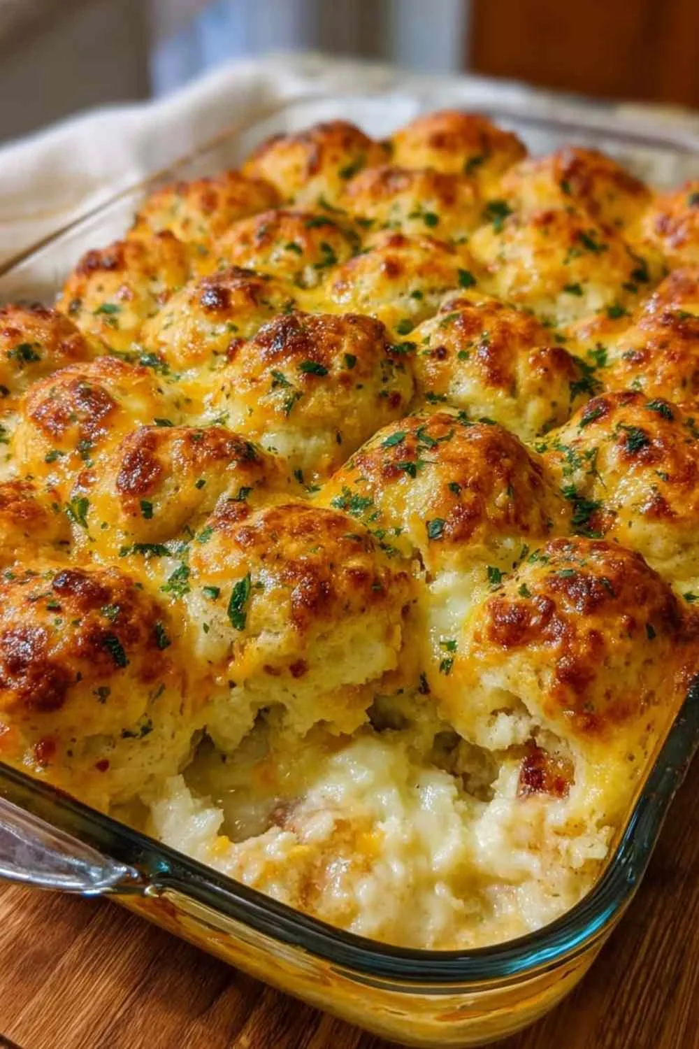 Chicken Bubble Biscuit Bake Casserole recipe
