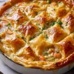 Chicken Pot Pie with Puff Pastry