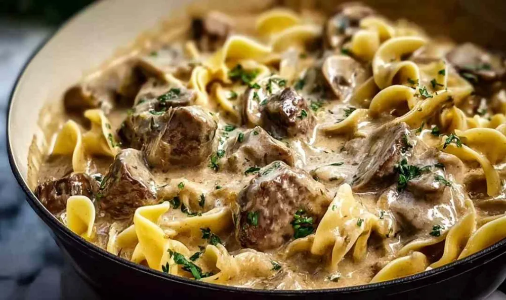 Classic Beef Stroganoff
