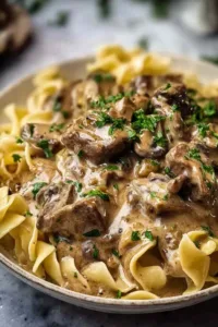 Classic Beef Stroganoff