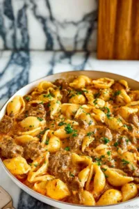 Creamy Beef and Shells The Ultimate 30-Minute Comfort Dinner