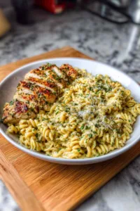 Creamy Garlic Parmesan Chicken Pasta