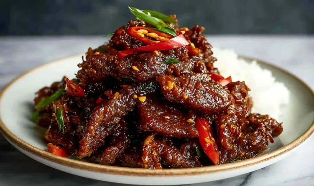 Crispy Chilli Beef