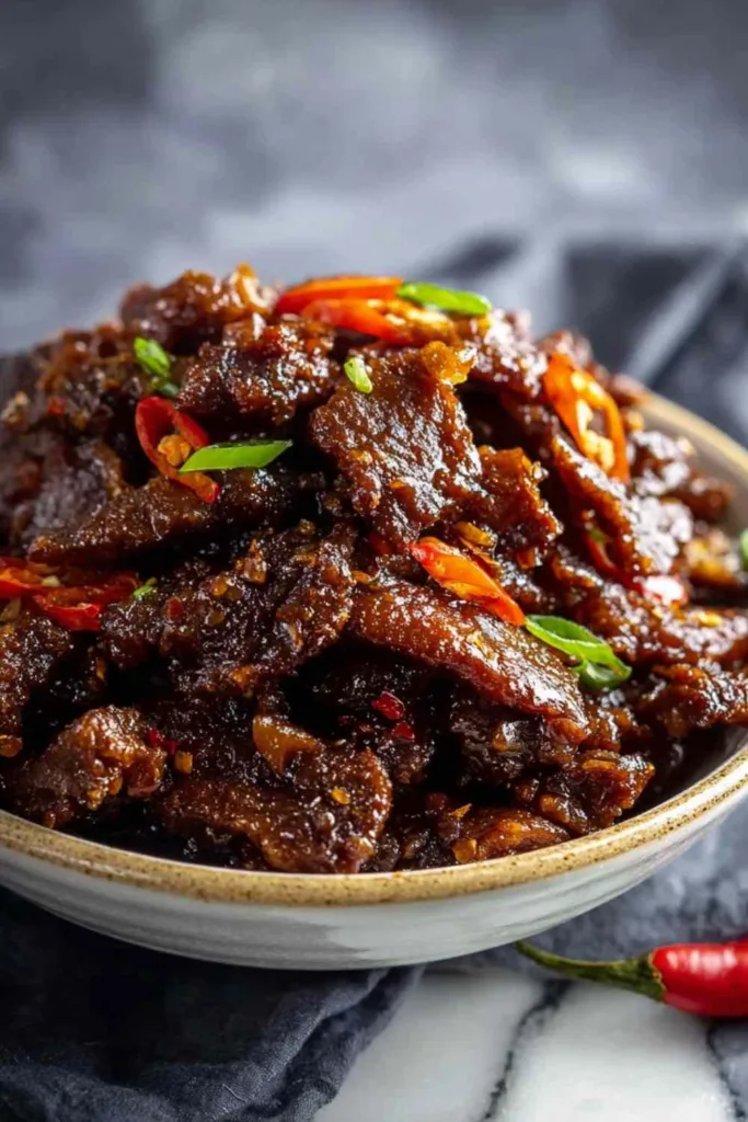 Crispy Chilli Beef