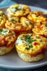 Easy Cottage Cheese Egg Bites Recipe - High Protein