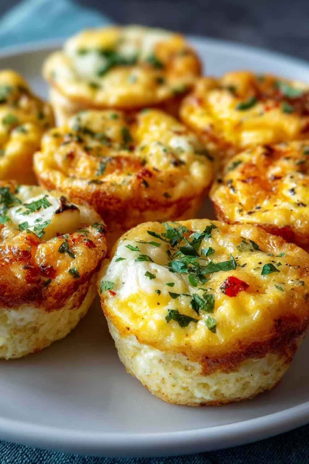 Easy Cottage Cheese Egg Bites Recipe - High Protein