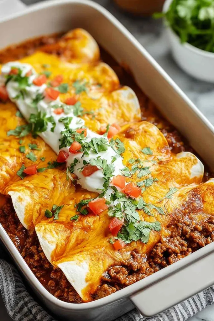 Easy Ground Beef Enchiladas Family Dinner Made Simple