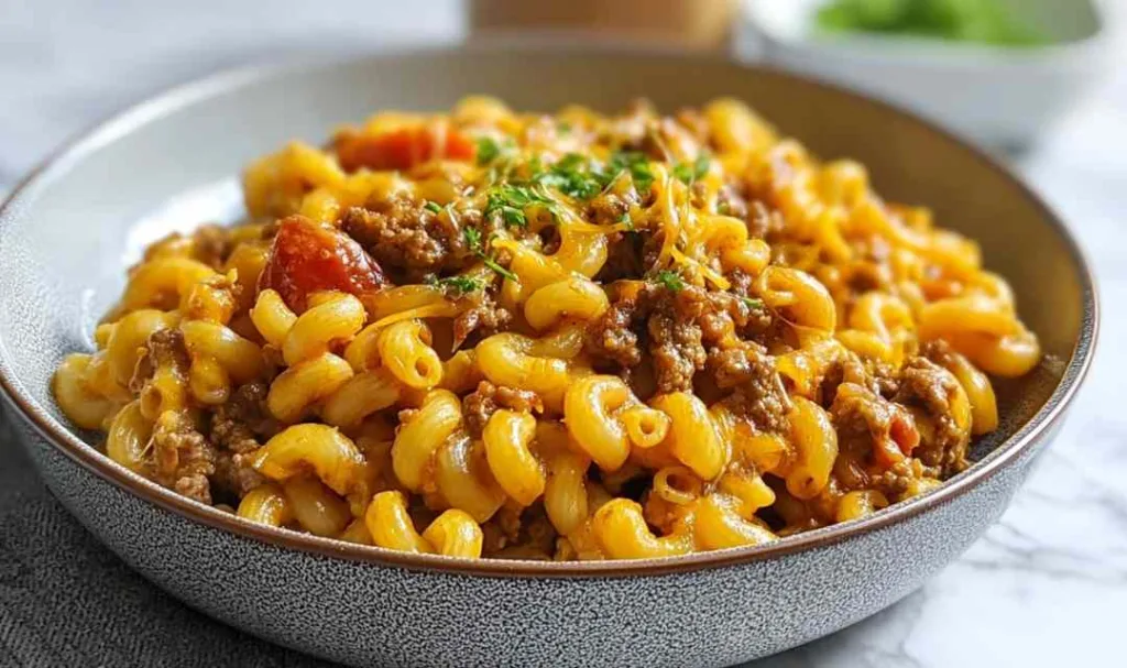 Easy One-Pot Cheeseburger Macaroni Recipe (Ready in 30 Minutes!)