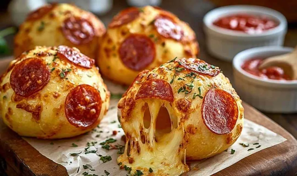 Easy Pepperoni Pizza Bombs Golden, Cheesy Bites Ready in 25 Minutes