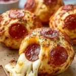 Easy Pepperoni Pizza Bombs Golden, Cheesy Bites Ready in 25 Minutes