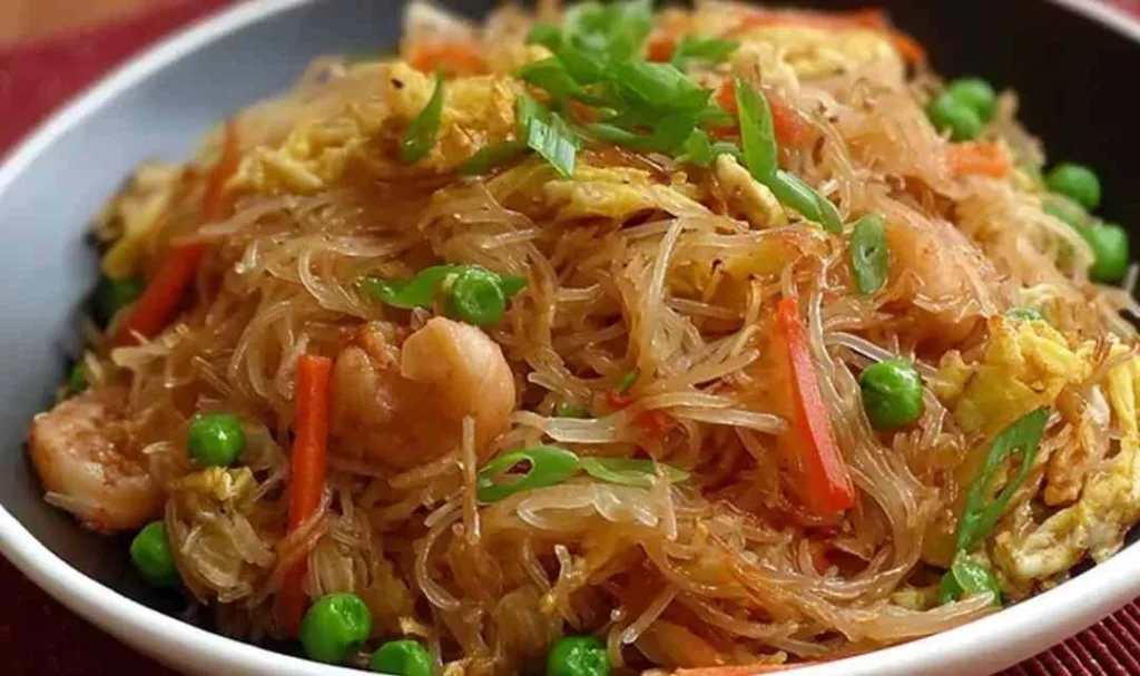 Fried Rice Noodles Recipe Easy 30-Minute High-Protein Dinner