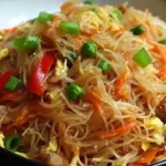 Fried Rice Noodles Recipe Easy 30-Minute High-Protein Dinner