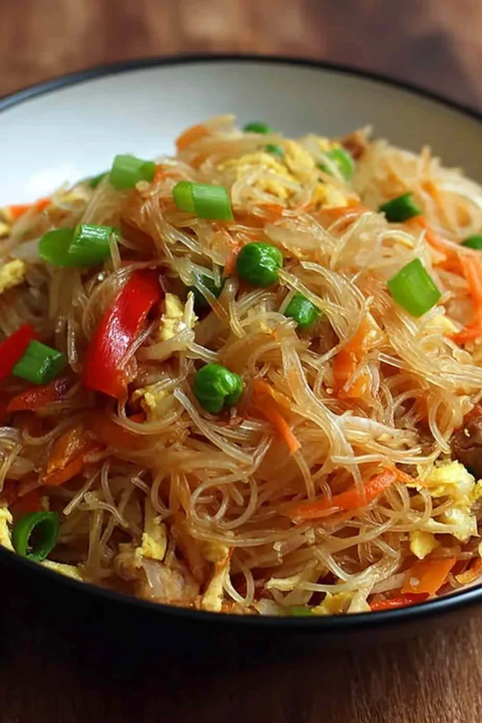 Fried Rice Noodles Recipe Easy 30-Minute High-Protein Dinner