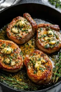 Garlic Butter Pan Seared Pork Chops in 20 Minutes