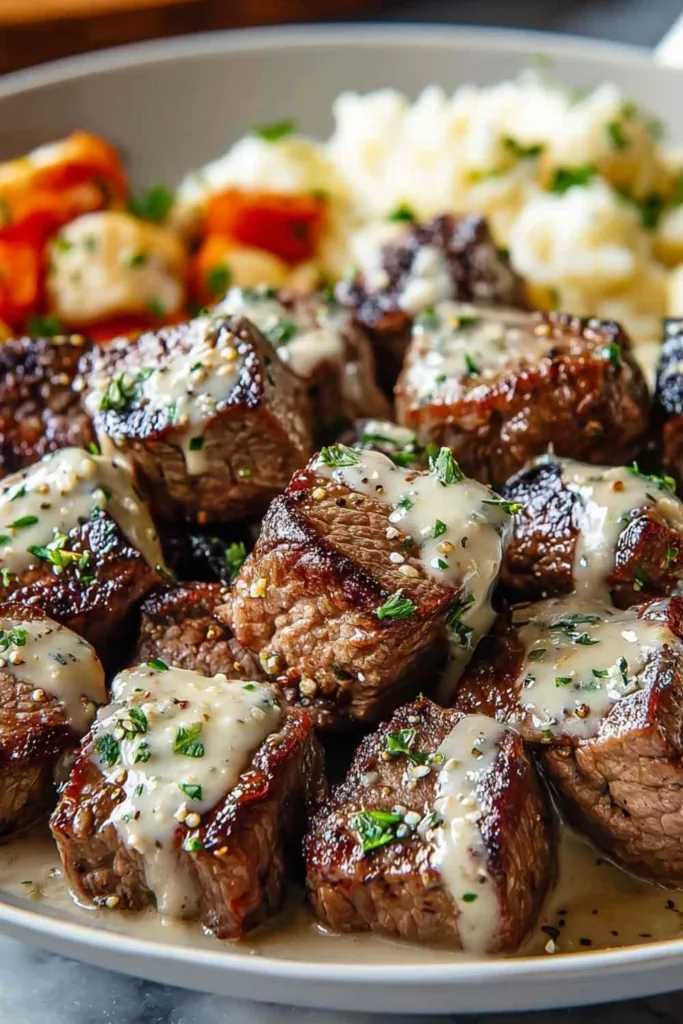 Garlic Butter Steak Bites