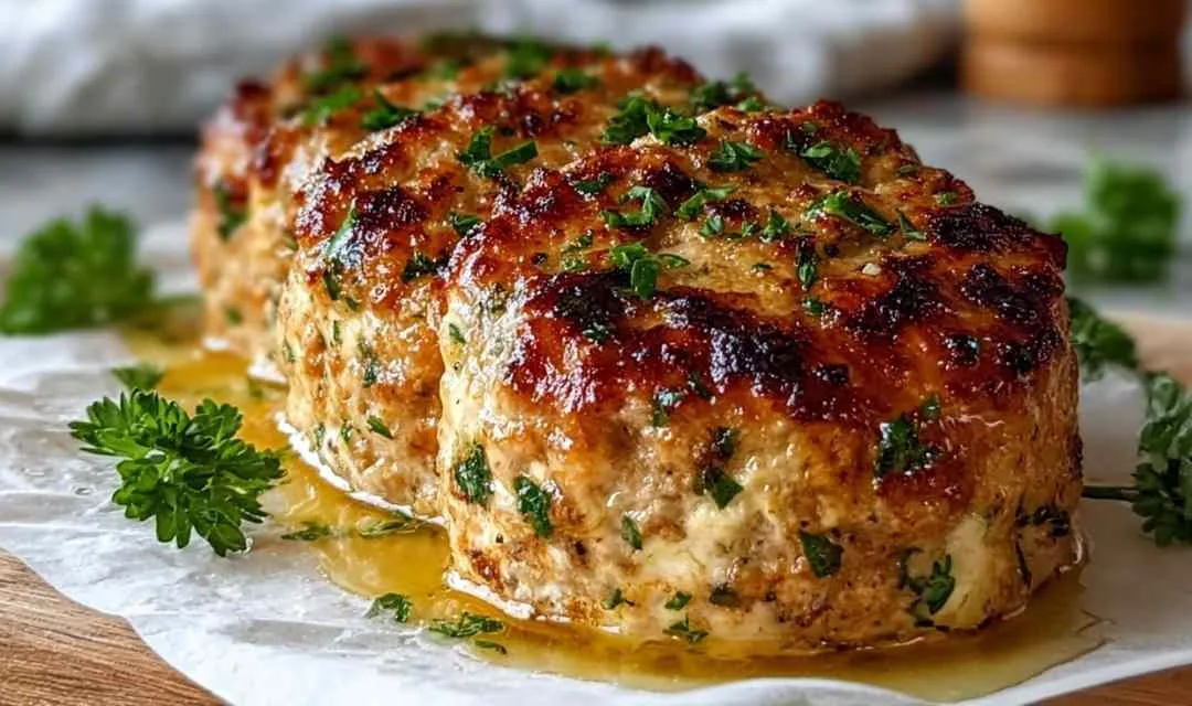 Garlic Parmesan Chicken Meatloaf: Lean 70-Minute Family Favorite