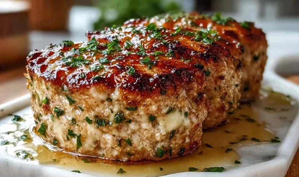 Garlic Parmesan Chicken Meatloaf Lean 70-Minute Family Favorite