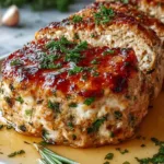 Garlic Parmesan Chicken Meatloaf Lean 70-Minute Family Favorite