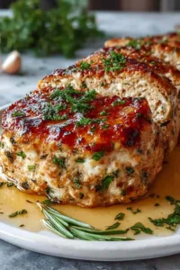 Garlic Parmesan Chicken Meatloaf Lean 70-Minute Family Favorite