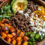 Ground Beef Hot Honey Bowl