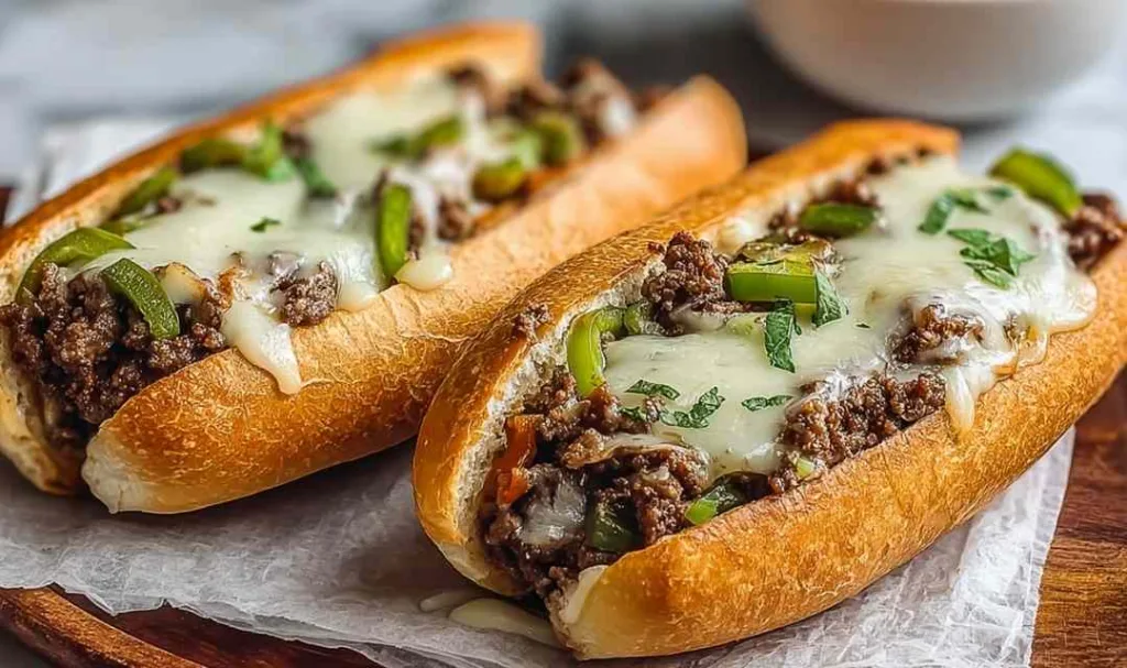 Ground Beef Philly Cheesesteaks Quick 30-Minute Ultimate Recipe