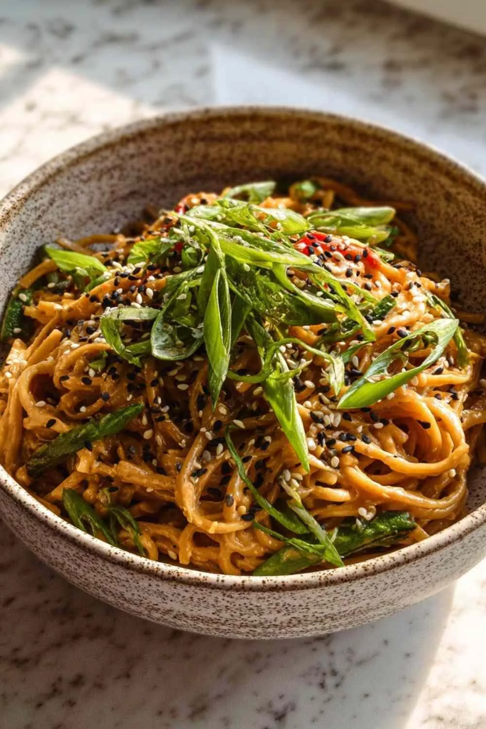 High Protein Cold Sesame Noodles Experience Pure Bliss in 25 Minutes