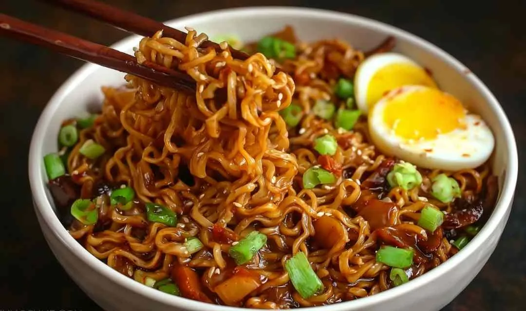 High Protein Easy Saucy Ramen Noodles: 30+ Grams in 20 Minutes
