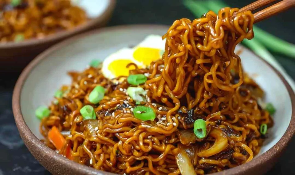 High Protein Easy Saucy Ramen Noodles 30+ Grams in 20 Minutes