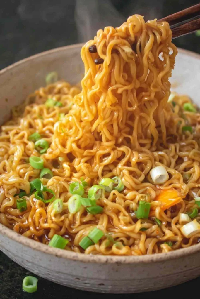 High Protein Easy Saucy Ramen Noodles Vegan Recipe