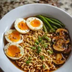 High Protein Honey Garlic Ramen 30g Protein in 30 Minutes