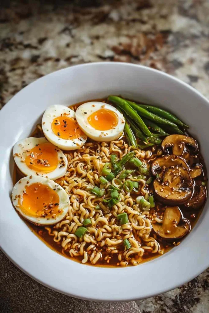 High Protein Honey Garlic Ramen 30g Protein in 30 Minutes