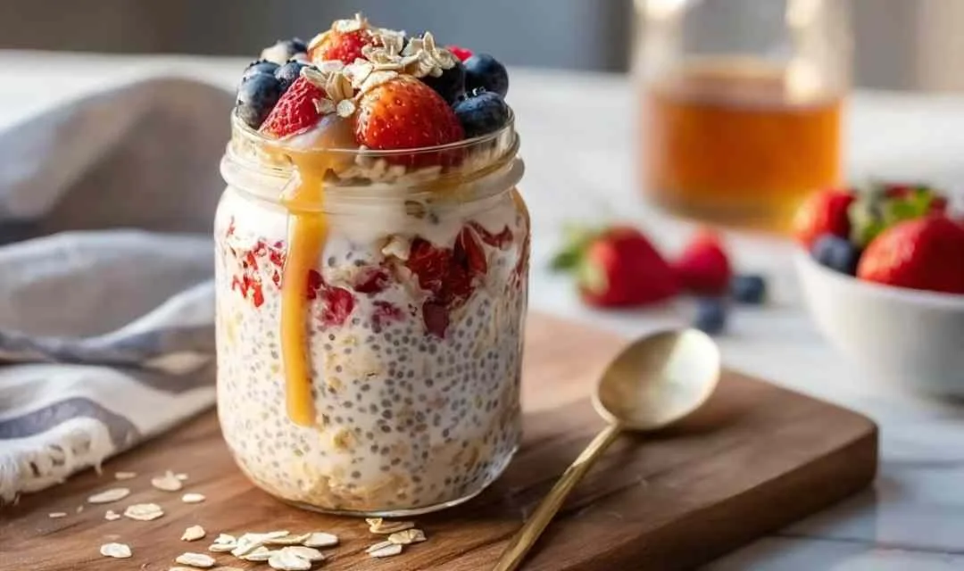 High Protein Overnight Oats (That Basically Make Themselves)