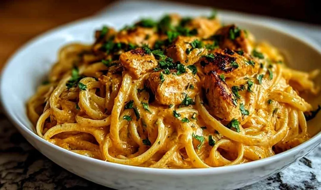 Irresistibly Easy Cowboy Butter Chicken Linguine in 30 Minutes