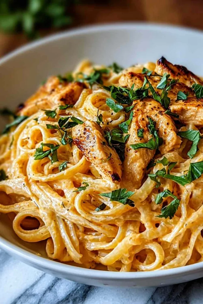 Irresistibly Easy Cowboy Butter Chicken Linguine in 30 Minutes