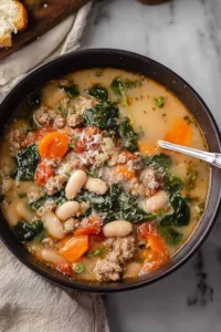 Italian Sausage and White Bean Soup