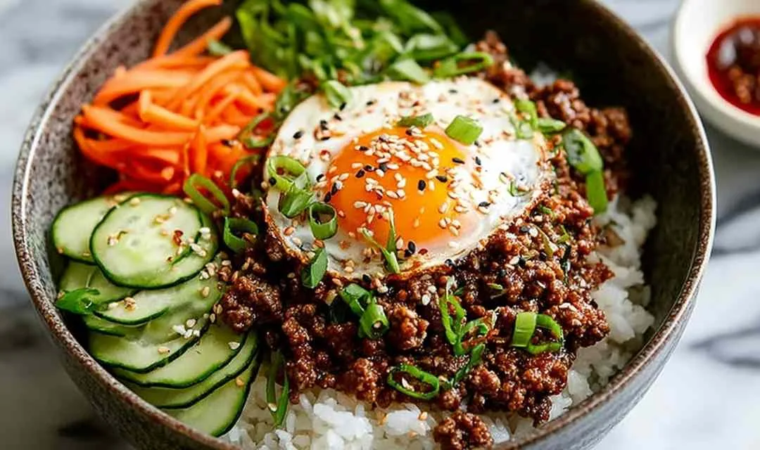 Korean Ground Beef Bowl